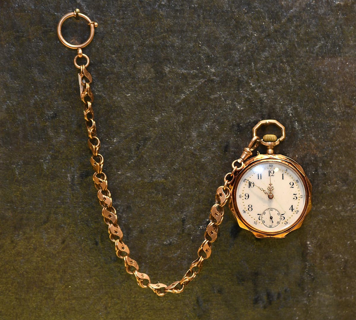 Gouden Horloge Ketting - Keatsmuseum